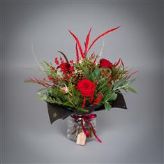Festive Joy Vase Bouquet