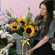 Bouquet of the Month-Sunshine &amp; Smiles