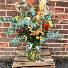 Autumn Flow in a Vase
